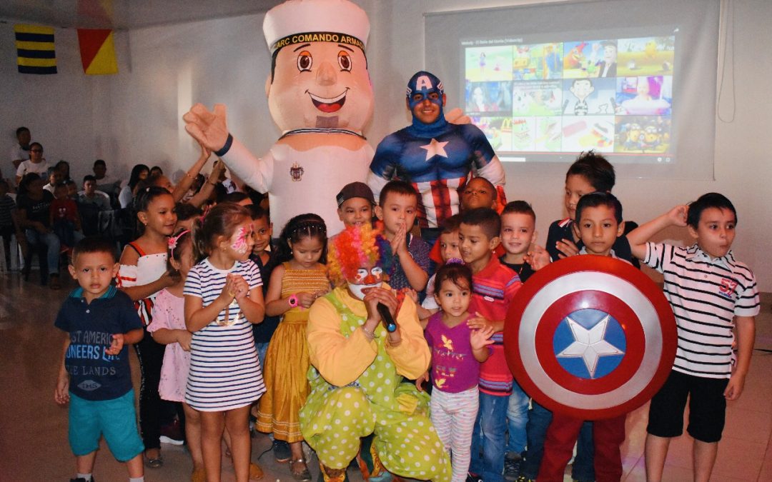 Celebración del Día de los Niños en el Oriente colombiano